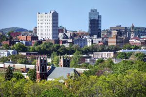 Downtown Worcester skyline. Worcester is a city and the county seat of Worcester County, Massachusetts, United States. The city is the second largest city in New England after Boston. A center of commerce, industry, and education, Worcester is also known for its spacious parks and plentiful museums and art galleries